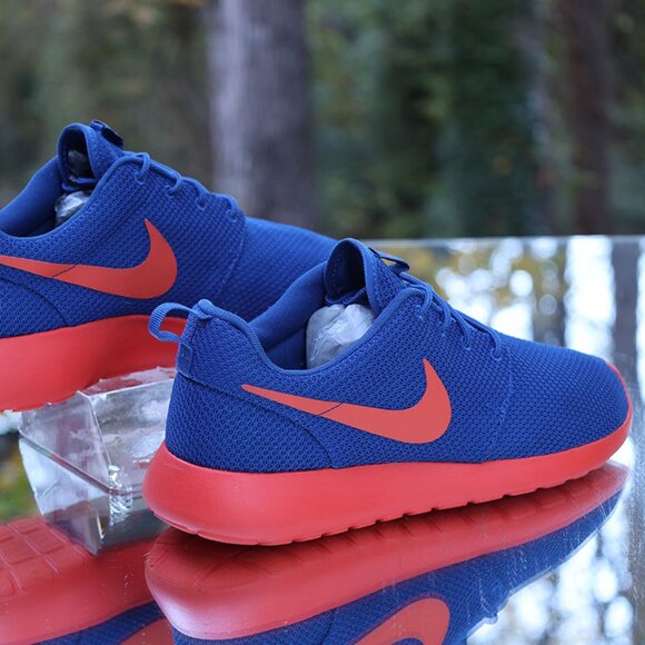 Nike Roshe Run Dark Royal Blue Orange 2013 - Picture 11 of 13